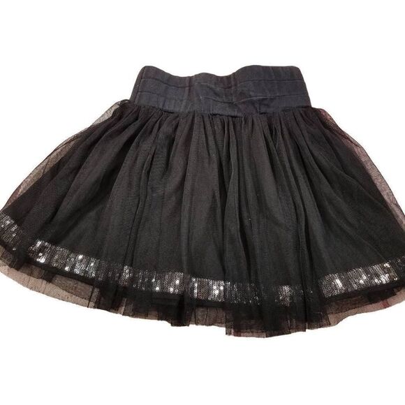 No Brand Other - Designed black/silver Skirt xs